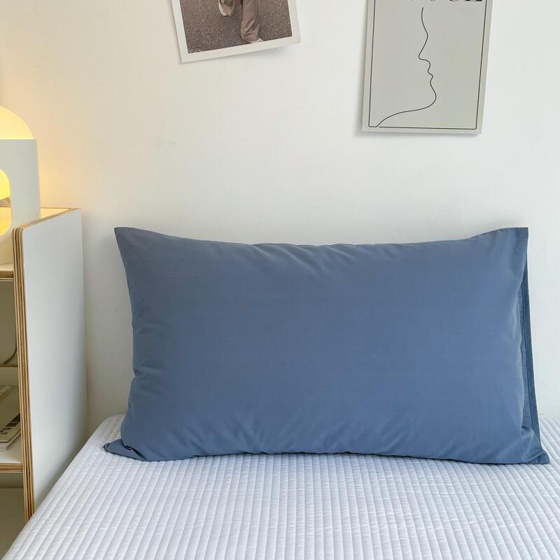 Пара наволочек из чистого хлопка с одинарной наволочкой для головы размером 48X74 см. (Без ядра подушки)