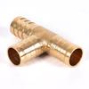 1 шт. 6~16 мм латунный тройник 3-ходовой топливный шланговый соединитель для сжатого воздуха, масла, газа, трубы