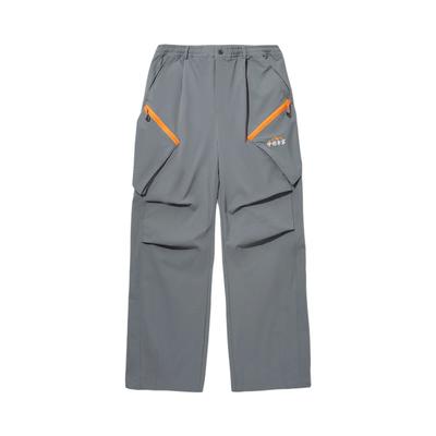 Li Ning Однотонные Простые Универсальные Свободные Спортивные Длинные Штаны Мужские Брюки AYKU947-2