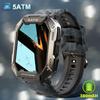 Full Touch Smartwatch For Android Xiaomi Blood Pressure Oxygen Fitness Watch 5 Atm Waterproof Smart Watch Men Military