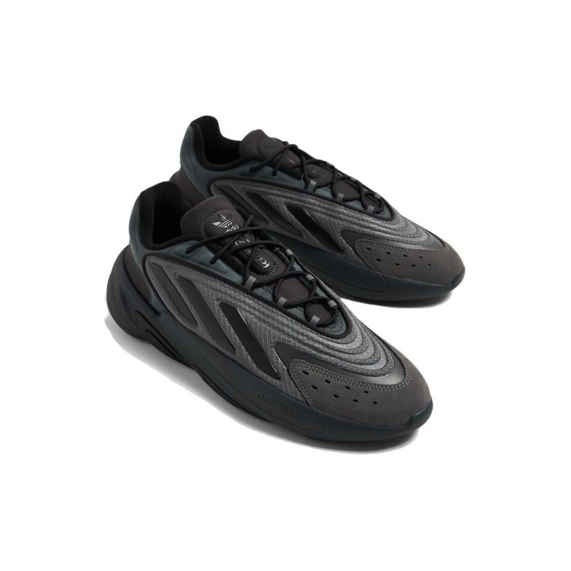 Adidas Кроссовки унисекс Ozelia Carbon Grey Black Core-Black Grey-Five IE2002