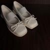 Мода 2025 Квадратный носок Ретро Мода Балетки Одинарные туфли для женщин Ретро Плоские С бантом Весна и Осень Мэри Джейн Женская обувь