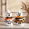 Stuffed Fabric Halloween Decorations Faceless Ghost Ornament Cute Cloth Ghosts Table Soft Plush Dolls for Kids Decoration BOO Banner Gnomes