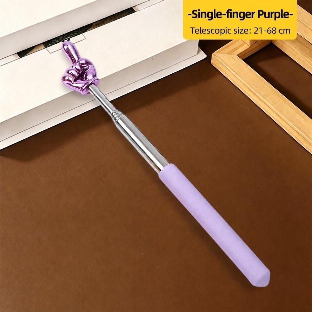 Extendable Teaching Pointer Finger Design Teaching Stick Blackboard Whiteboard