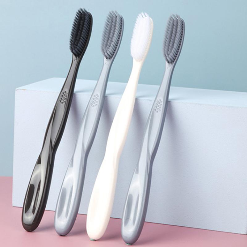 1 шт. супер мягкая щетина зубная щетка для мужчин и женщин уход за зубами зубная щетка щетка уход за полостью рта удаление пятен от дыма и кофе