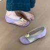 Fashion Flats Women Clip Toe Sandals Designer Fashion Shoes Cozy Walking Shoes Woman Summer Dress Shoes 2025 Trend Zapatillas De Mujer
