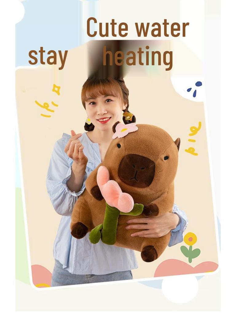 New Capybara Plush Doll: Internet Sensation Milk Tea Capybara for Children's Gift