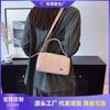 Lightweight Small Cloth Bag Women's New Fashion Simple Versatile Shoulder Small Square Bag Travel Commuter Messenger Bag