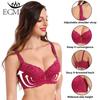 80-105 C/D Women's Bra Plus Big Large Size Super Push Up Bralette Lace Intimates Sexy Lingerie Undrwear Underwire