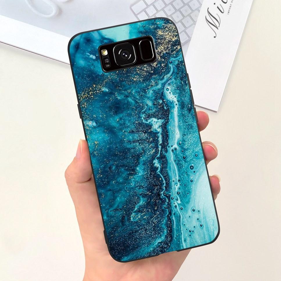 For Samsung Galaxy S8+ 6.2" Case Space Planet Cute Cat Soft Silicone Cover For Samsung S8+ S8 Plus S8 Bumper Phone Case Fundas