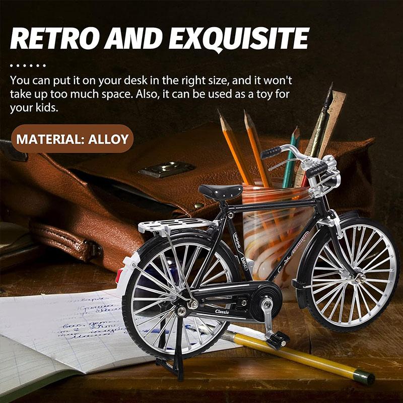 Велосипедное украшение с надувным насосом и портфелем для домашнего декора