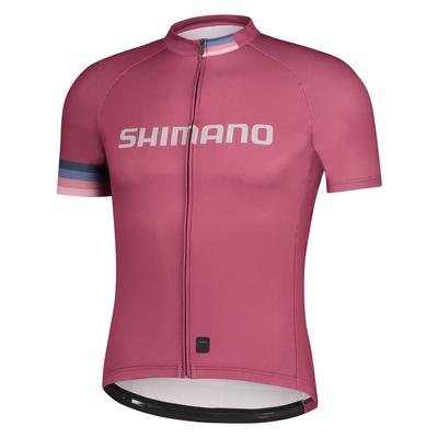 SHIMANO Веломайка LOGO Jersey Модель 2023 Сливовый XS Рекомендуется (Европейский размер) Рост 157-167см