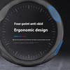 CNE1 Car Anti-Slip Leather Steering Wheel Cover Jeep Wrangler JK Patriot Commander Gladiator Renegade Grand Cherokee Compass Wagoneer