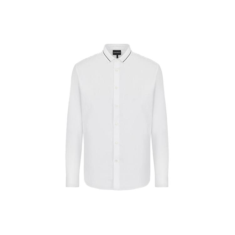 EMPORIO ARMANI Shirt Men's White 6K1CD2-1NI5Z-F103
