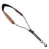 MORYTRADE Saxophone Strap Shoulder Harness for Alto, Tenor, and Baritone Saxophones (Brown)