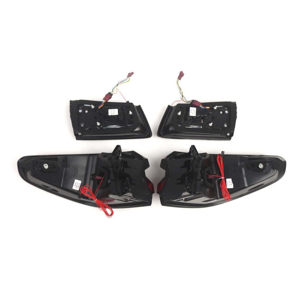 L&R Red LED Tail Lights Rear Lamp Assembly For BMW 5 Series G30 G38 2018-2020