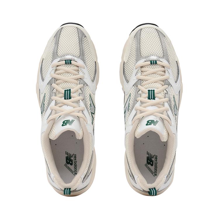 New Balance Кроссовки унисекс 530 Sea Salt Marsh Green Кремово-белые MR530SX