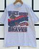 Винтажная футболка MLB Atlanta Braves Мировая Серия Atlanta Braves Унисекс Футболка