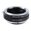 Concept Lens Mount Adapter A Mount Lens Micro Four Thirds Mount with Aperture Ring K&F KF-AAM43 (Sony (Minolta) Conversion)