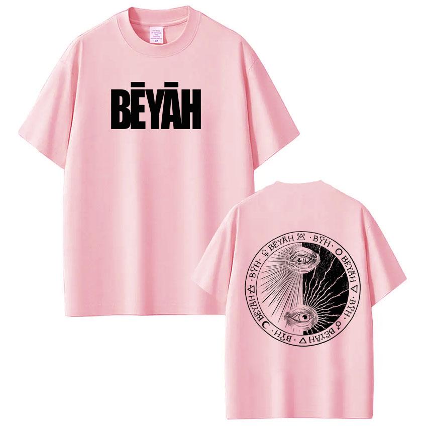 Рэпер Damso Beyah Tour 2026 Принт Унисекс Женские Хип-хоп Футболки Летние Короткий рукав Свободные Повседневные Готический Панк Хлопковые Футболки