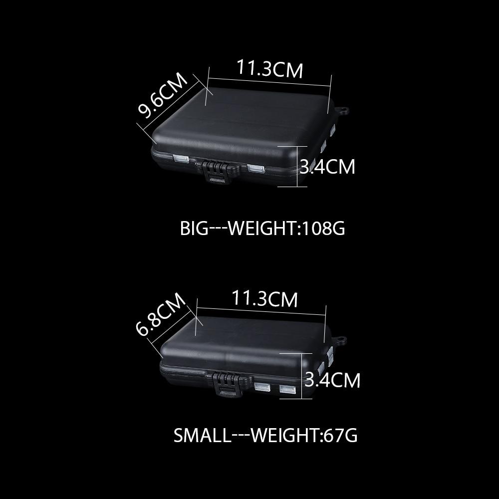 18 Compartments Storage Case Fishing Box Lure Hook Bait Box Fishing Tackle Holder Accessories Pesca