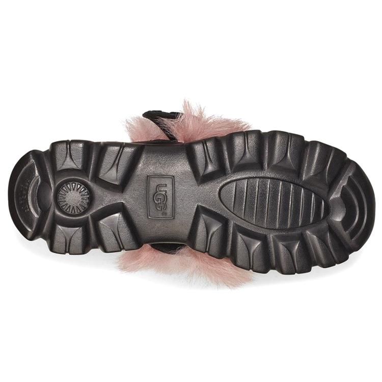 UGG Пушистый Панк Ботильон Женский 1107309-PCRY