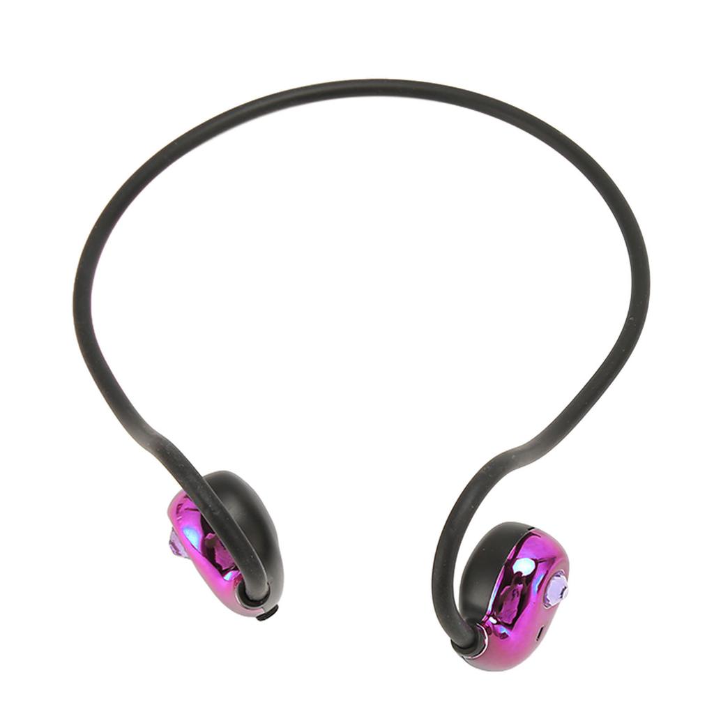 Наушники с открытым ухом и воздушной проводимостью, беспроводные Bluetooth 5.3, спортивная гарнитура для бега, езды на велосипеде, пешего туризма, вождения, фиолетовые