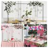 Metal Over The Table Rod Stand Adjustable Length Suitable For Multi Table Size Metal Balloon Flower Arch Stand Party Decorations