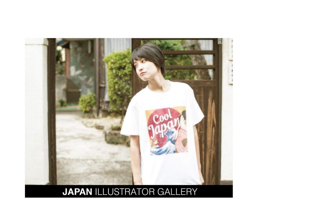 Zen T-shirt by Japan Illustrator Gallery Koji Wakisaka JIG-008-L