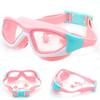 High-definition Kidsren's Swimming Goggles for Boys and Girls, Anti-fog Swimming Goggles, Large-frame Goggles, Comfortable Silic