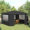 VidaXL Reception Tent with Side Walls Gazebo Arbor Pavilion Marquee Wedding Barbecue Camping Trip 48535