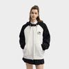 Fila Наследие Вышивка Панда Классическая Индивидуальность Модный Тренд Простая Повседневная Теплая Удобная Толстовка с Капюшоном Свободного Покроя Флис F51U548501F-WT