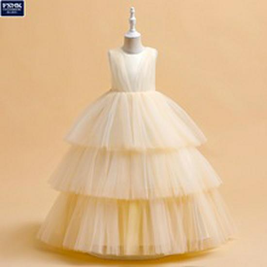 Платье принцессы на одно плечо с пайетками и пышной юбкой для девочек