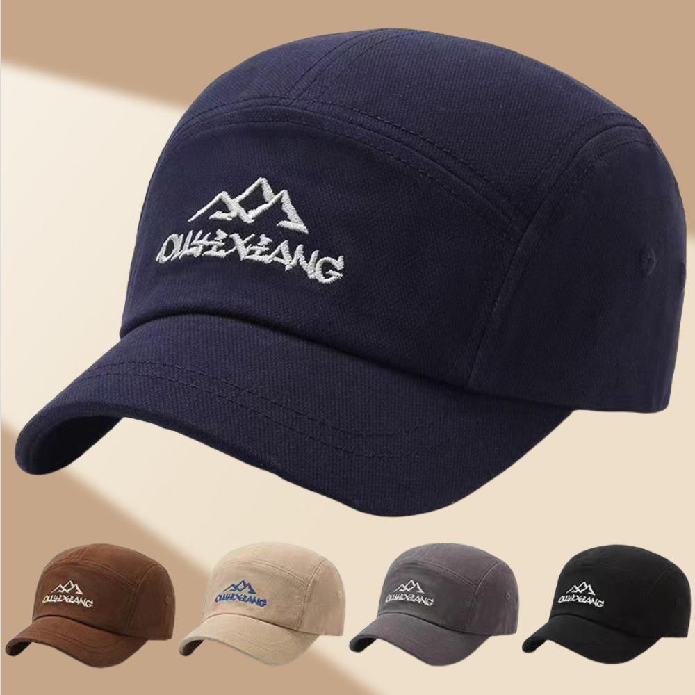 Breathable Short Brim Baseball Cap Lightweight Sports Hat Versatile Sun Hat Casual Wear