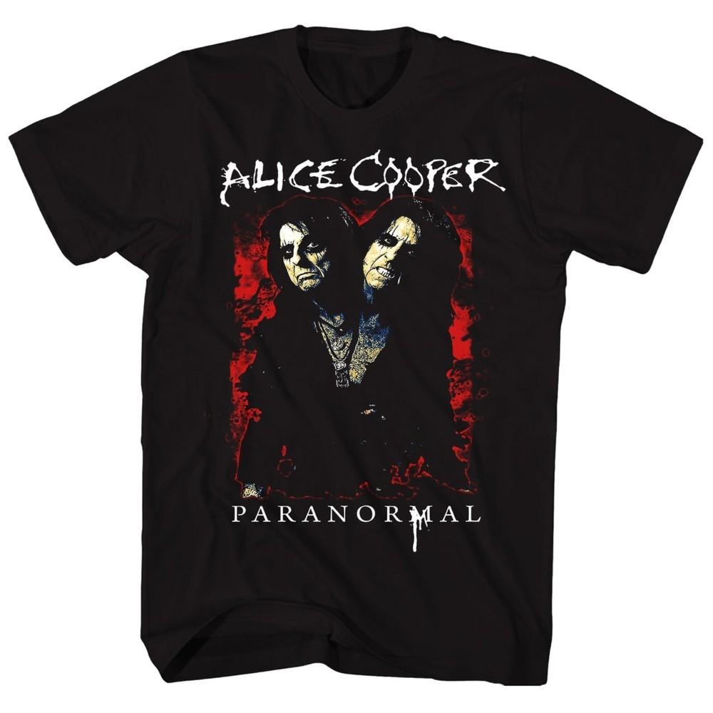 ALICE COOPER cd cvr PARANORMAL 2 Alices Official SHIRT LRG New welcome billion Unisex T-Shirt