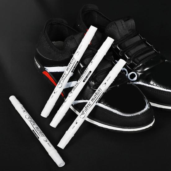 4/6 шт. тканевая ручка с двойным наконечником, текстильные маркеры, водонепроницаемая ручка для рисования граффити, футболка, пальто