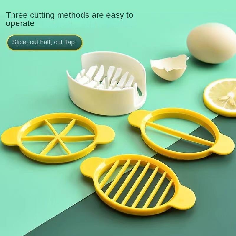 Durable Multifunctional Egg Cutter Egg Cutter Household Preserved Egg Artifact Four-in-one Solid Egg Preserved Egg Cutter