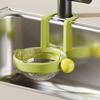 Sink Strainer Basket Automatic Dumping Leftover Filter Sink Vegetable Draining Basket for Home Cooks Busy Parents Apartment Meal