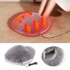 Winter Electric Foot Heating Pad USB Charging Soft Plush Washable Foot Warmer Heater Improve Sleeping Household Foot Warming Mat
