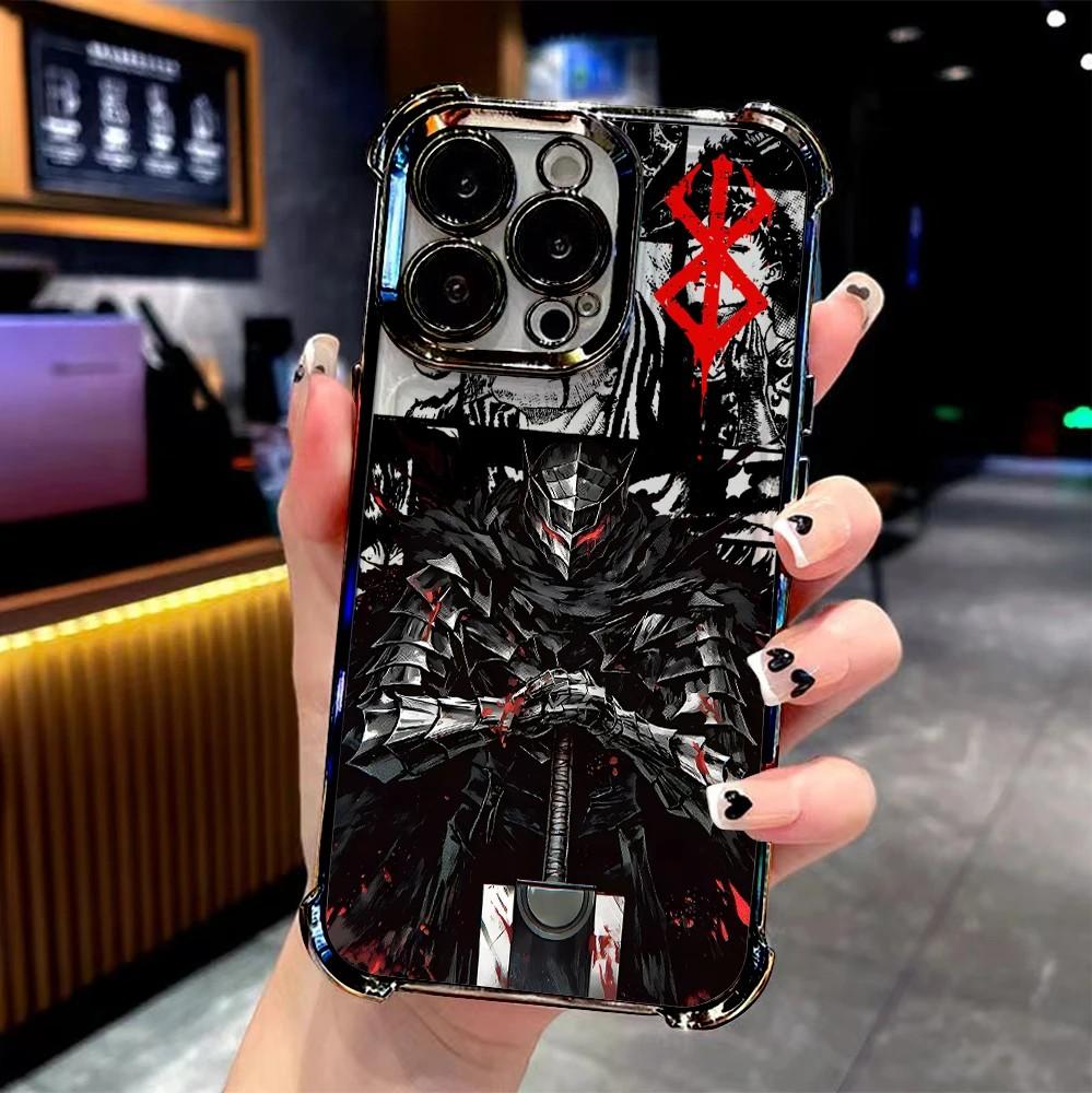 Новый крутой чехол для телефона с покрытием из аниме Berserk для Samsung A37 A57 A07 A36 A16 A06 A35 A55 A15 A54 A34 A24 A14 A05 A04 4G 5G