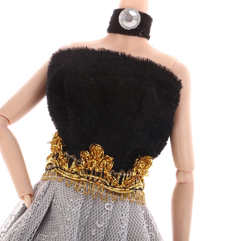 Кукольная одежда, банкетная вечеринка, красивое платье для 11,5-дюймовой куклы, сексуальная кукла