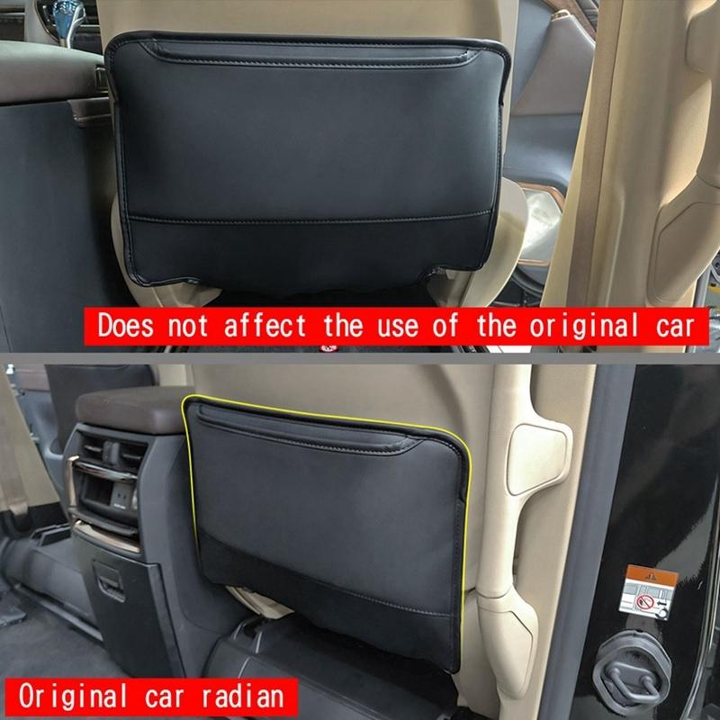 Для Toyota Alphard/Vellfire Серия 40 + Автомобильный Задний Сиденье Защита от Пинания Кожаный Салон Аксессуары Компонент Сиденье Защитная Накладка от Пинания