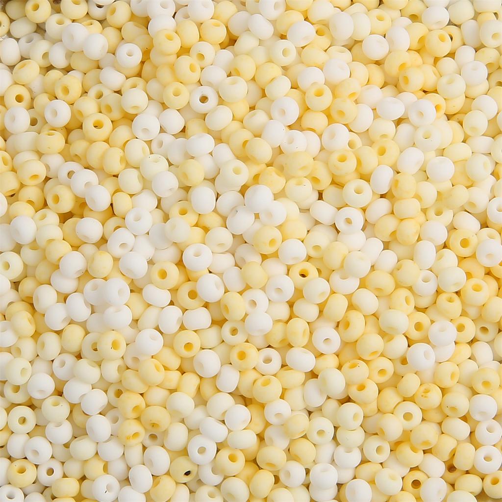 450G High Quality Seed Beads Macarons Frosted Polish Glass Beads for Bracelet Necklace DIY Jewelry Accessoreis Making