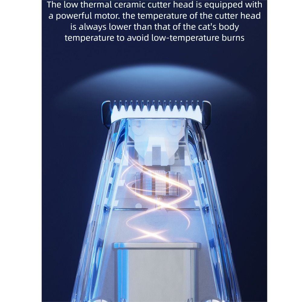 С вакуумным триммером для груминга собак, малошумной электрической машинкой для стрижки кошек, принадлежностями для груминга питомцев