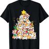 Corgi Christmas Tree Dog Santa Merry Corgmas Xmas Men Dogmas T-Shirt