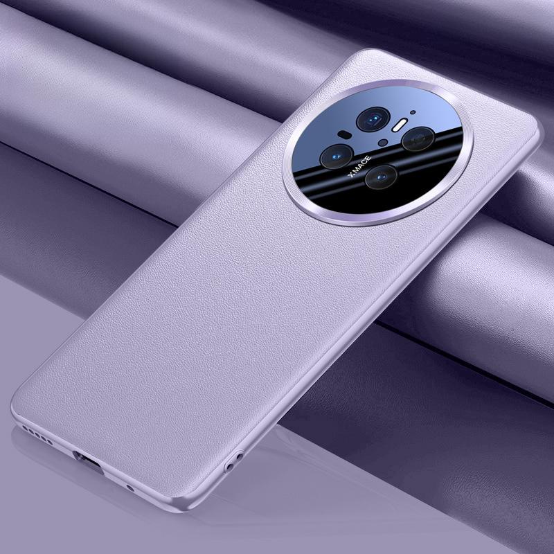 Suitable for Huawei Mate70pro Mobile Phone Case High-end Huawei Full-inclusive Anti-fall Mate70 Simple Business Leather Case