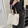 Large Capacity Fashion Commuter Bag Women's Summer New Handbag Canvas Make-up Tote Bag