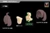Kotobukiya Megami Device 04 Face Set for Chaos Skin Color Approximately 19mm Scale Plastic Model M.S.G & Pretty, B, Tall, 1/1