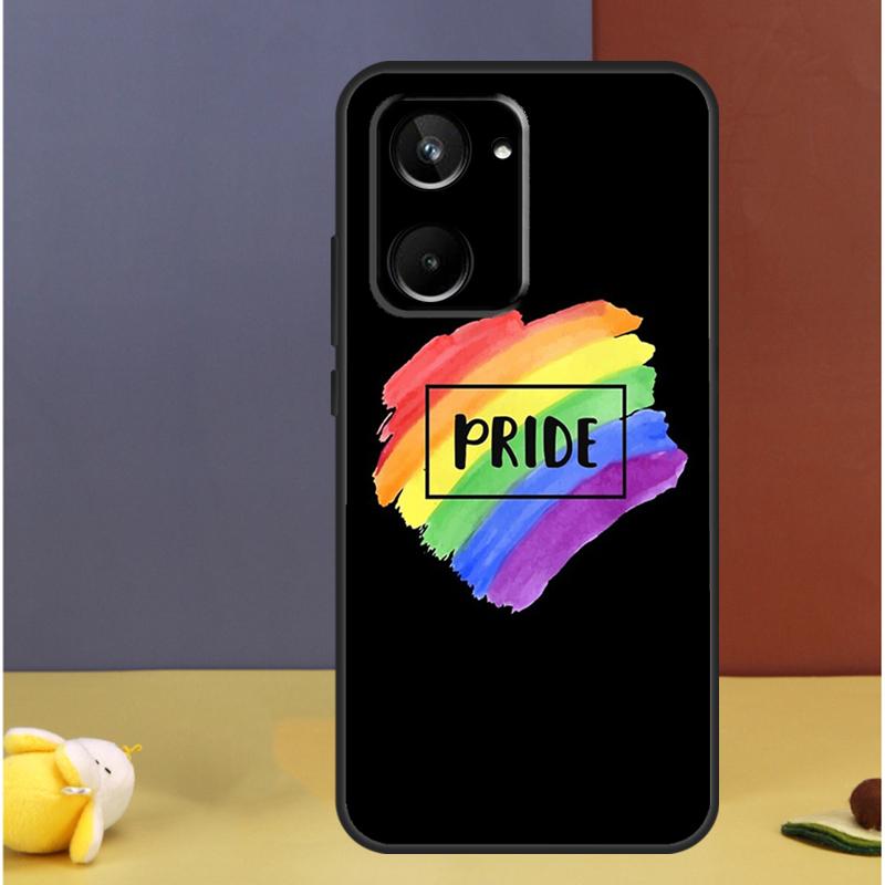 Heart Rainbow Gay Pride LGBT For Realme C71 C75 C55 C53 C67 C61 C33 C63 C51 C65 15 GT7 Pro 10 11 12 13 14 Pro Plus Case