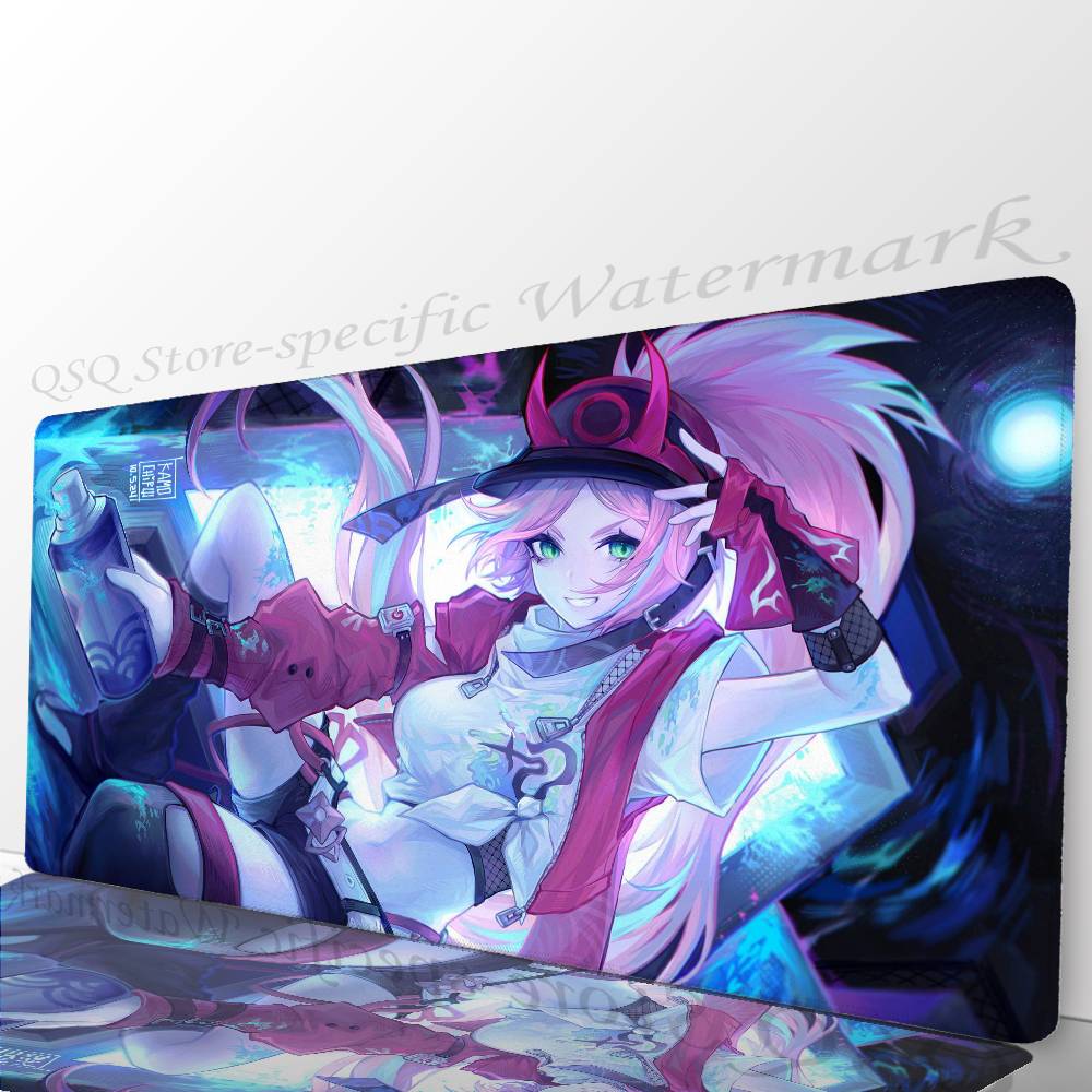 Rapa Анимированная Игра Honkai Star Rail Коврик для Мыши Коврик для Стола С Подкладкой Игровые Аксессуары Prime Gaming XXL Коврик для Клавиатуры Padd